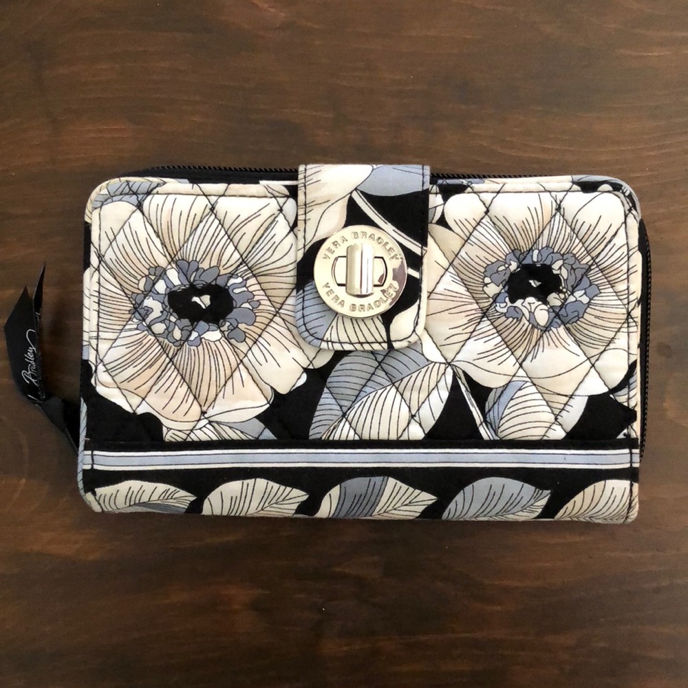 New Vera Bradley Camellia wallet